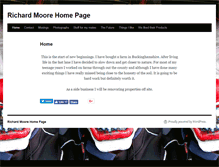 Tablet Screenshot of moore-racing.com